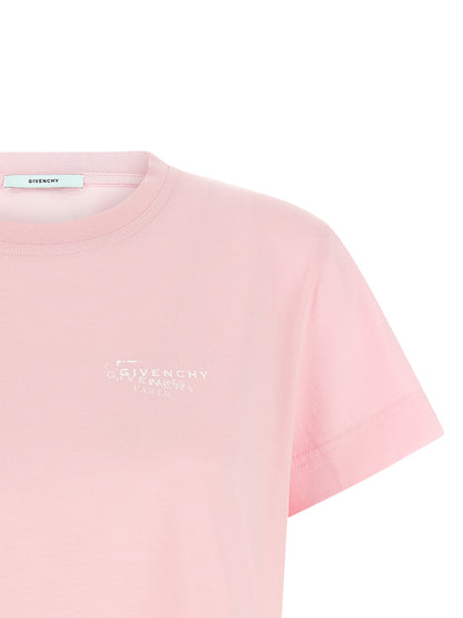 Givenchy Multicolor Cotton T-Shirt - Pink - Size M
