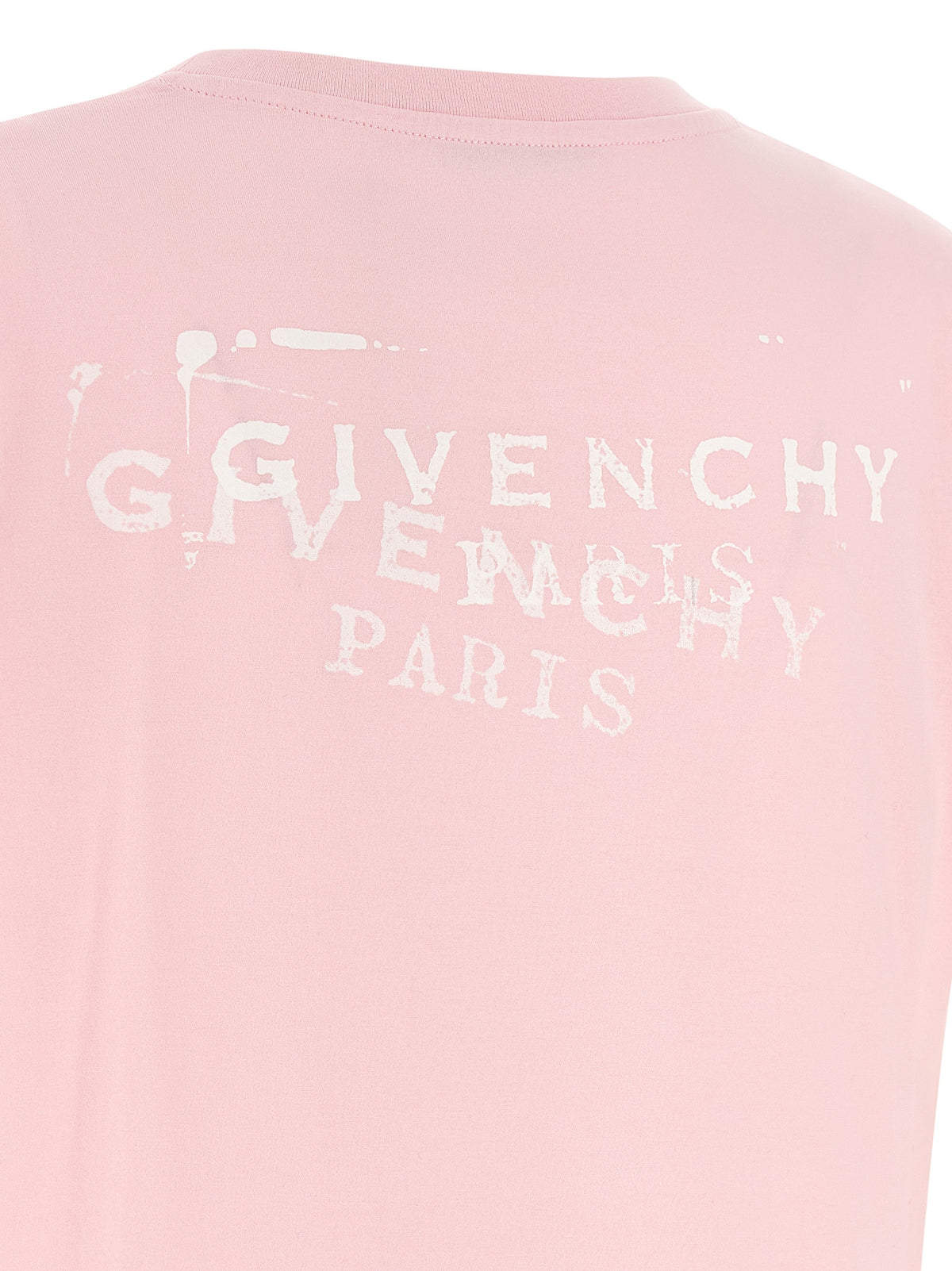 Givenchy Multicolor Cotton T-Shirt - Pink - Size M