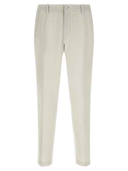 Dolce & Gabbana Beige Virgin Wool Dress Pants IT50 | L