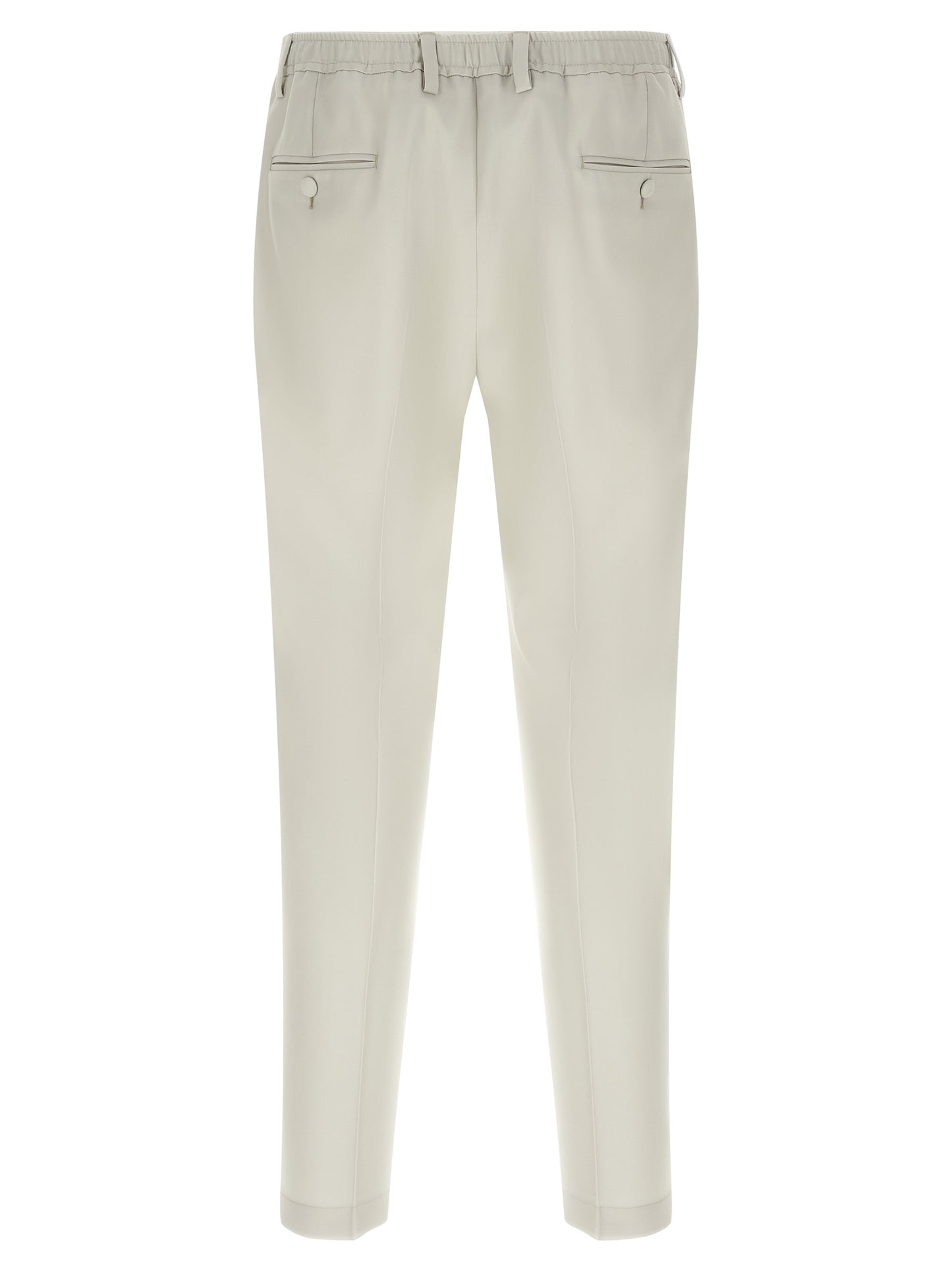 Dolce & Gabbana Beige Virgin Wool Dress Pants IT50 | L