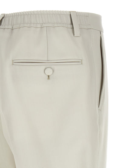 Dolce & Gabbana Beige Virgin Wool Dress Pants IT50 | L