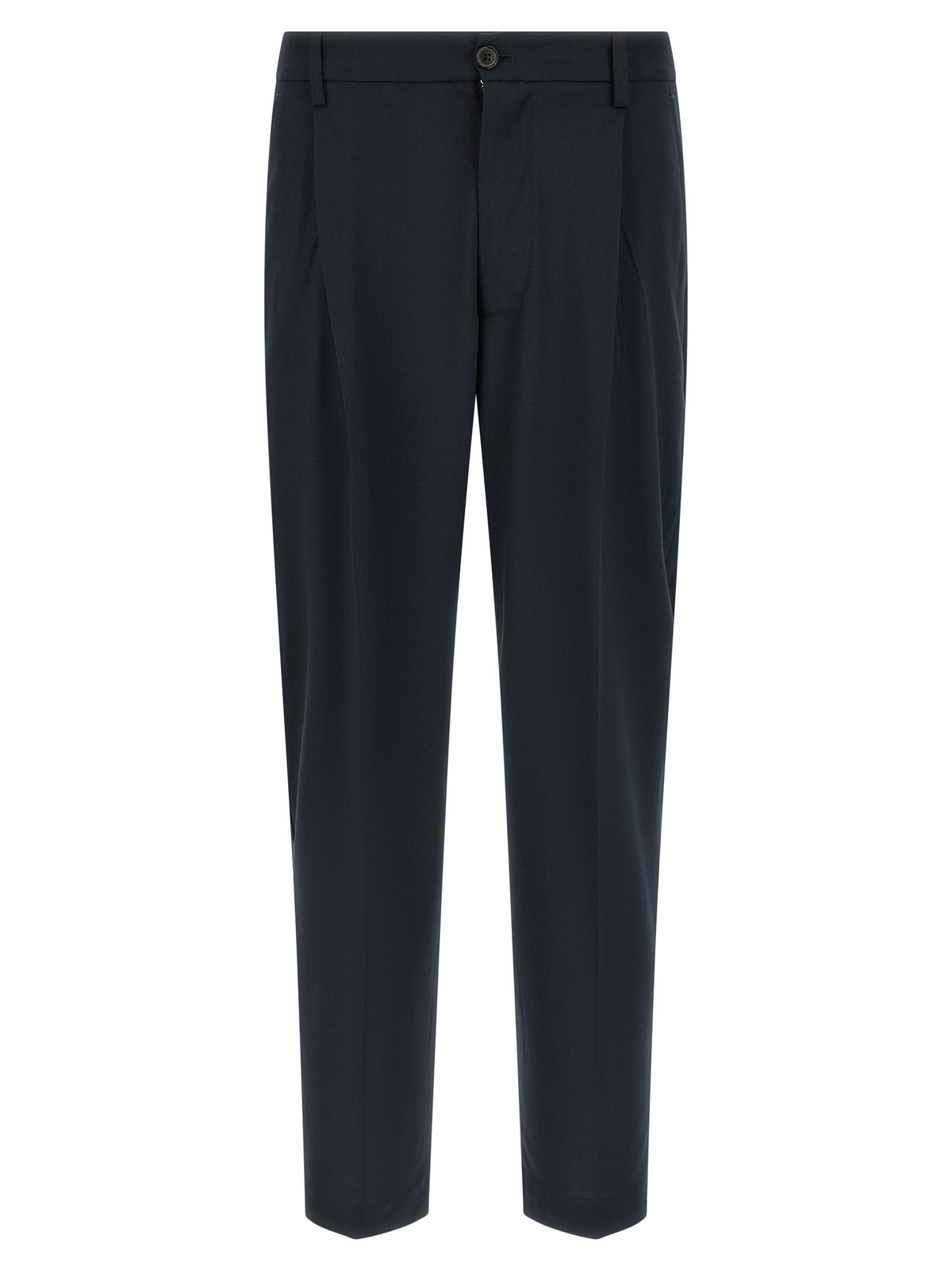 Department 5 Blue Polyester Casual Pants