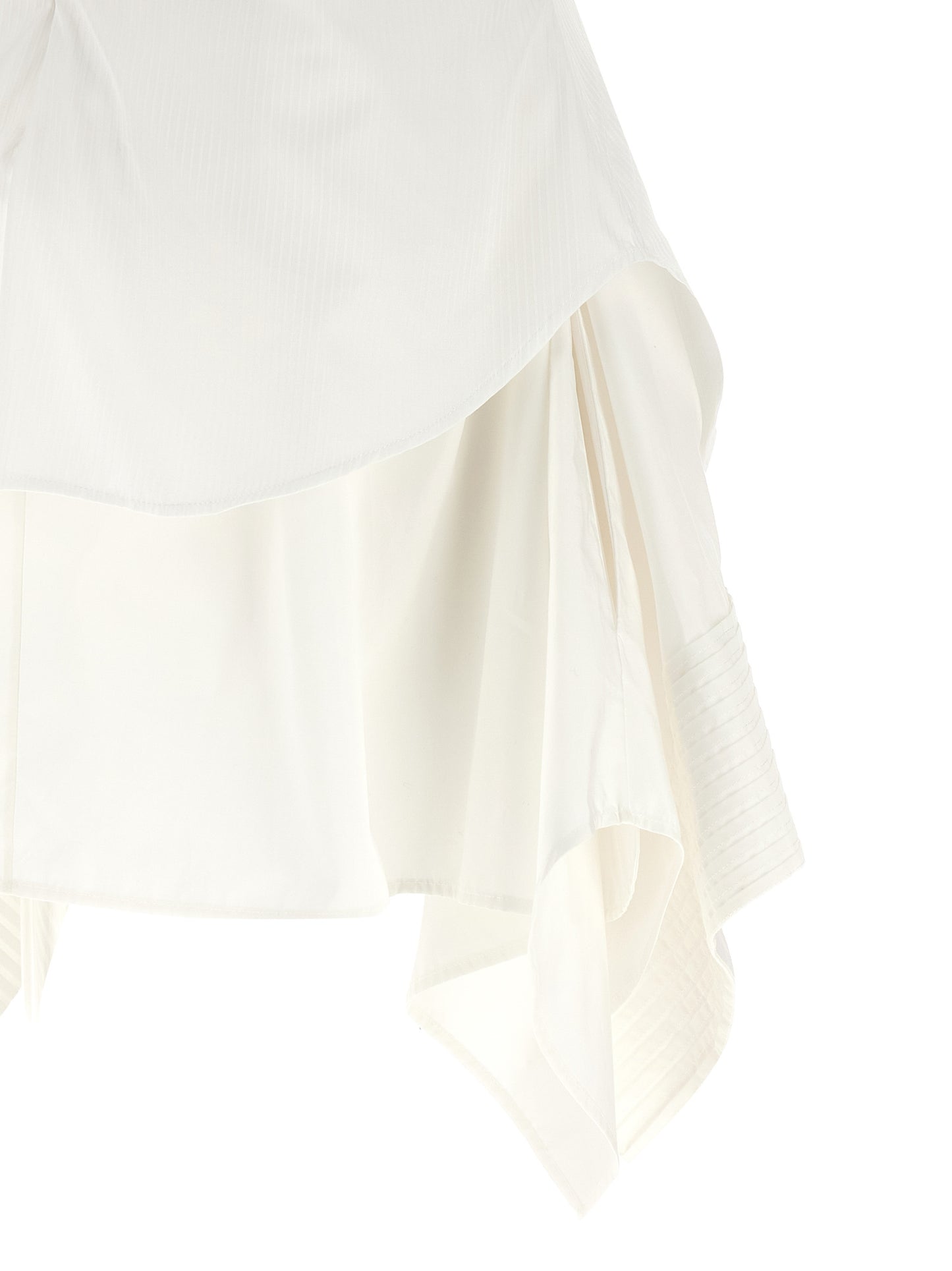 Alexander McQueen White Cotton Mini ‘Day’ Dress