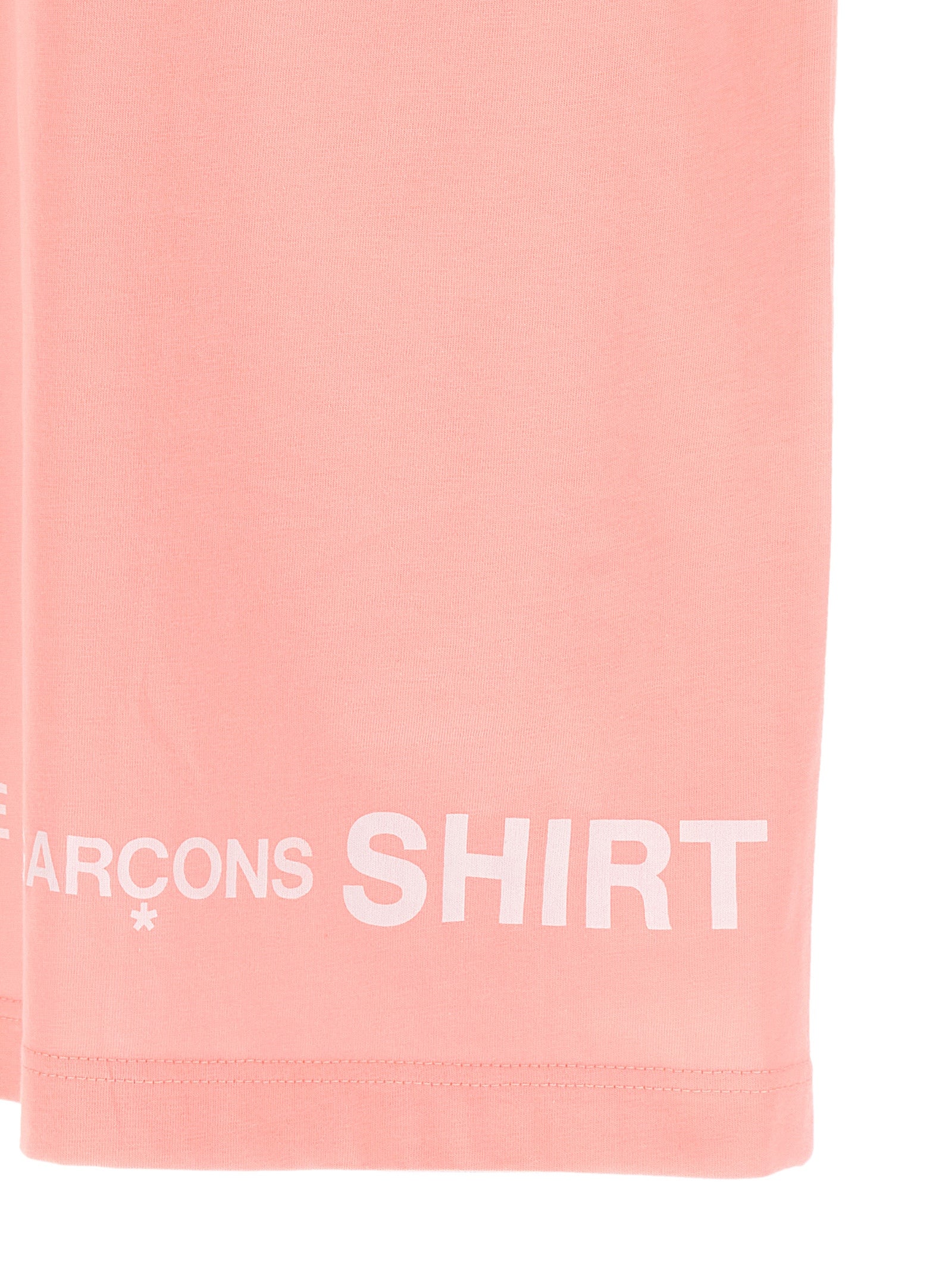 Comme des Garçons Multicolor Cotton Jersey T-Shirt in Pink