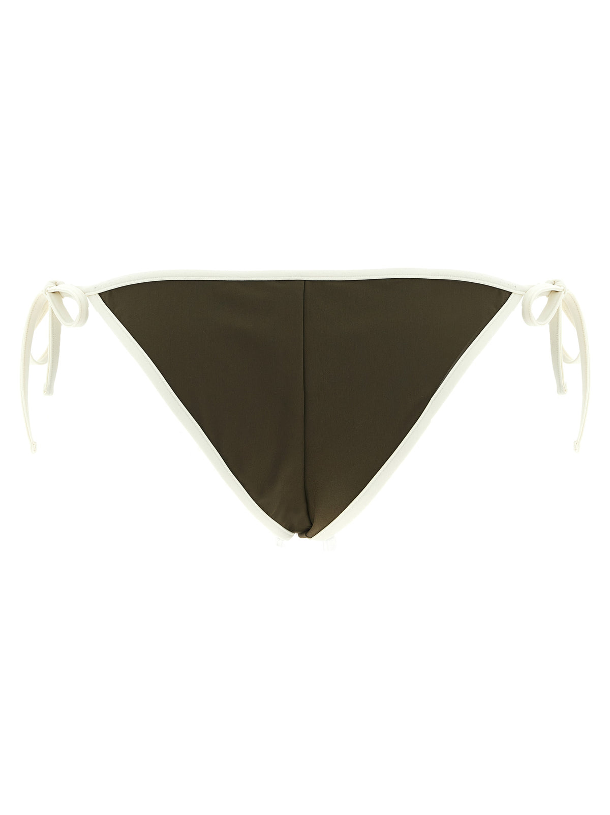 Brunello Cucinelli Bicolor Polyamide Swim Briefs in Green, IT 48
