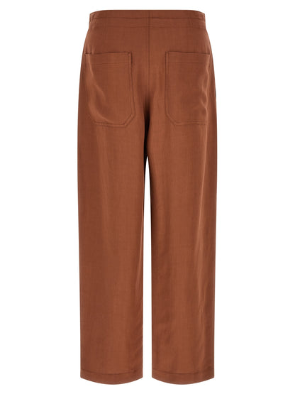 Brunello Cucinelli Multicolor Viscose Casual Pants