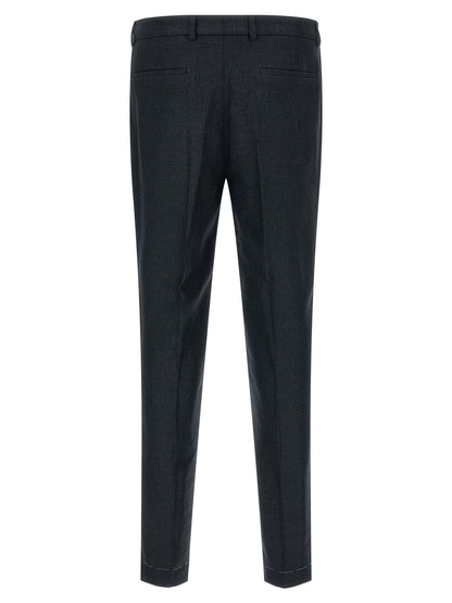 Brunello Cucinelli Blue Silk Two-Piece Suit