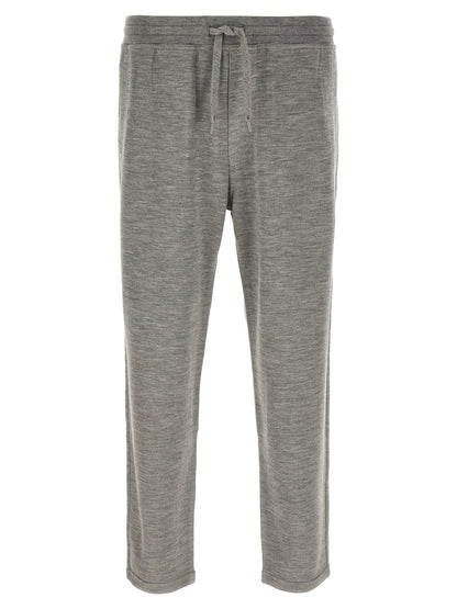 Brunello Cucinelli Gray Cashmere Joggers