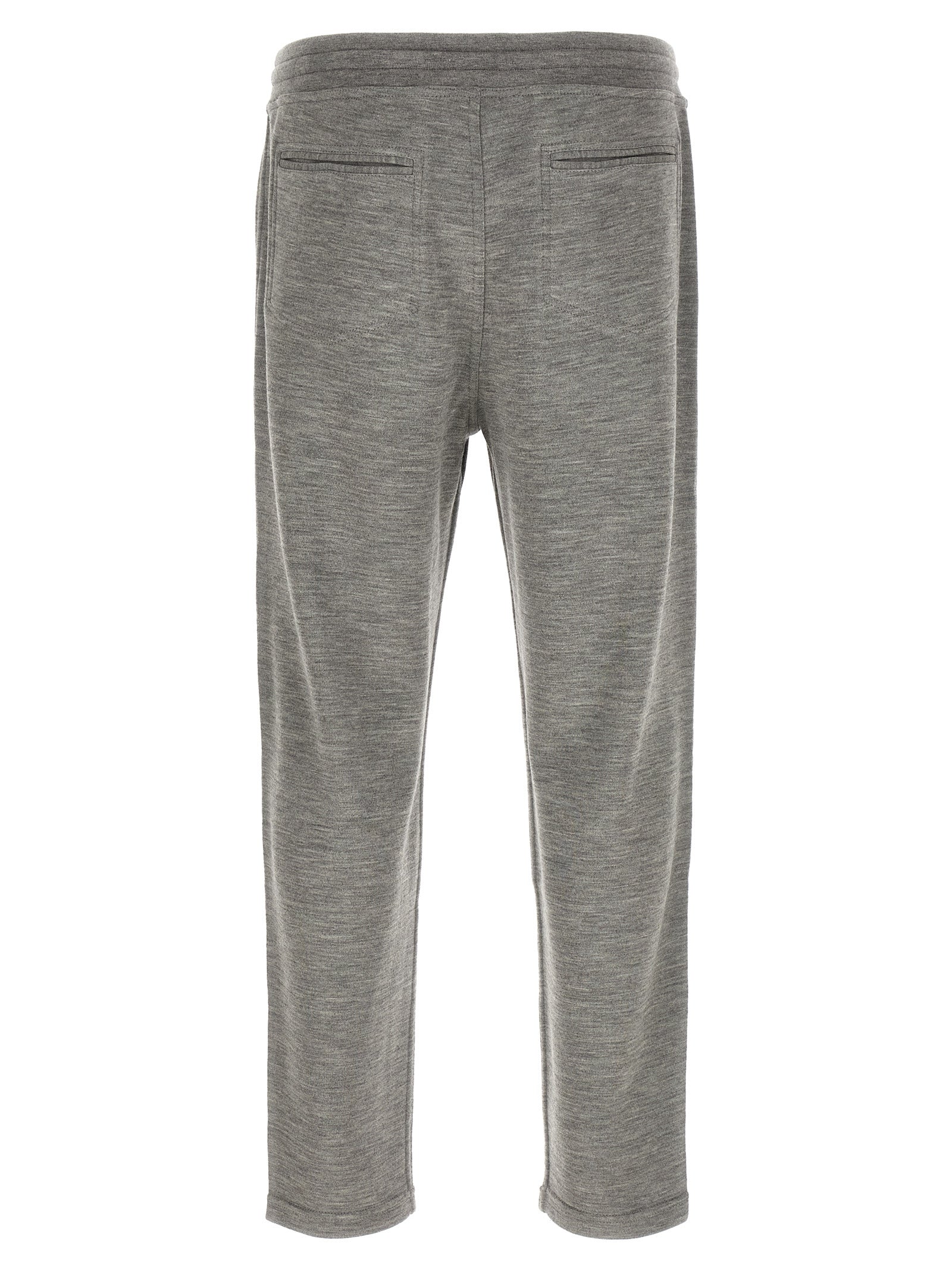 Brunello Cucinelli Gray Cashmere Joggers