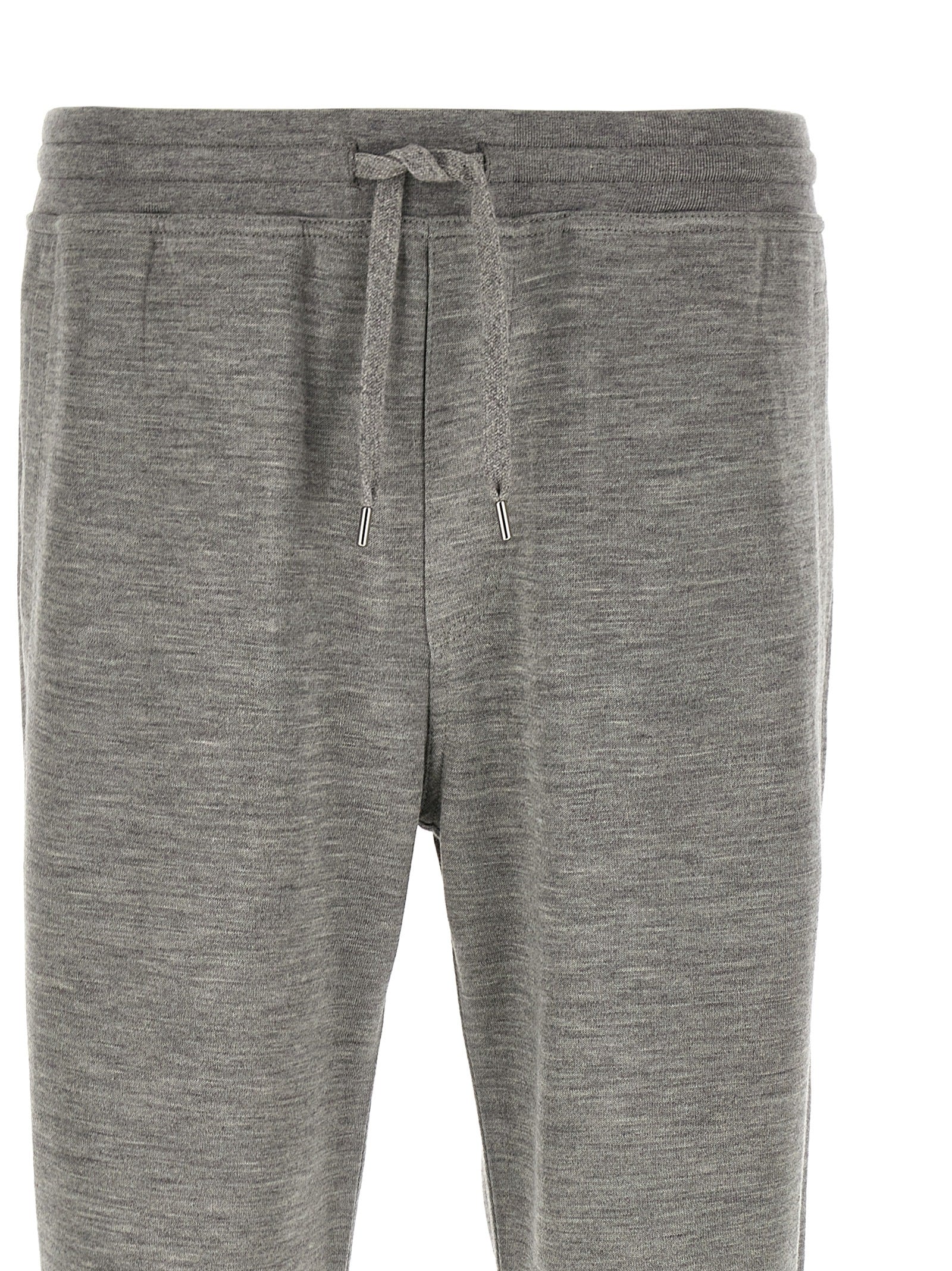 Brunello Cucinelli Gray Cashmere Joggers