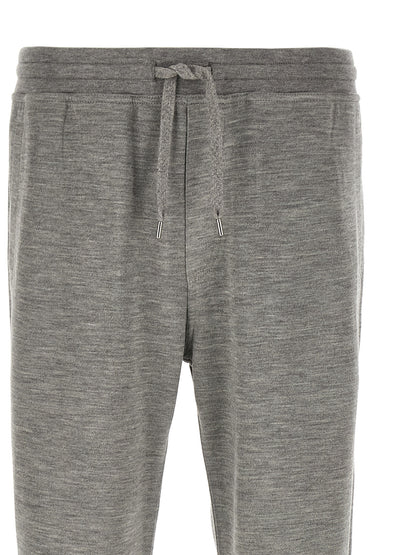 Brunello Cucinelli Gray Cashmere Joggers