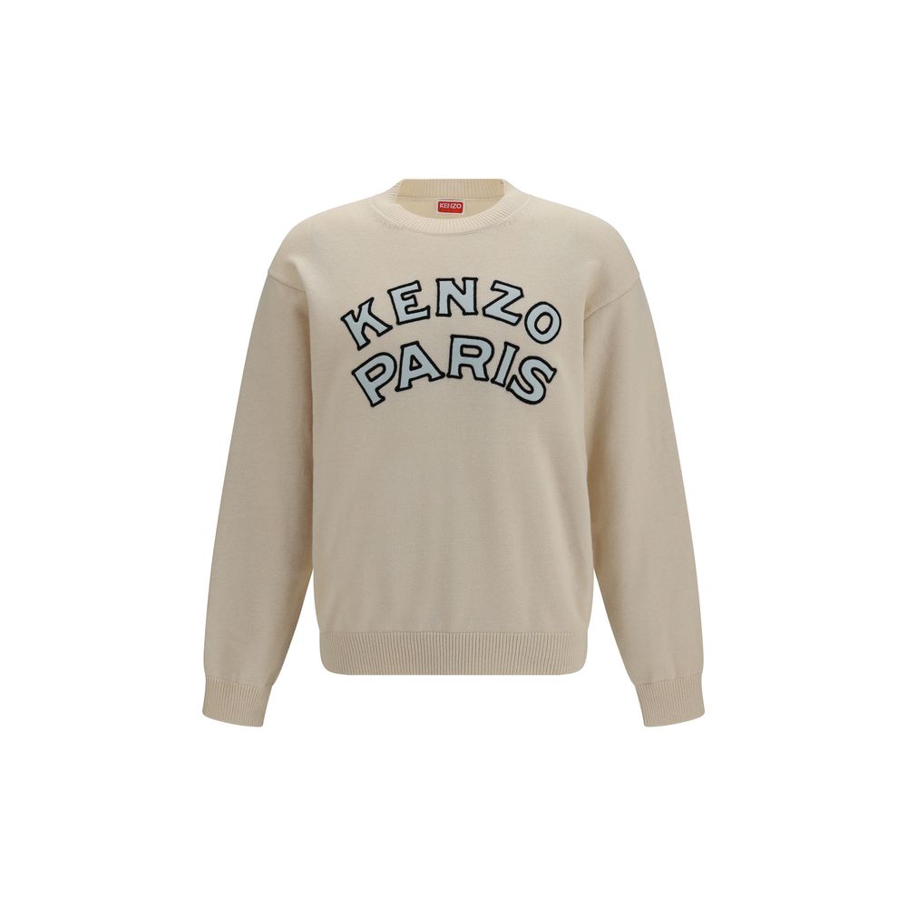 Kenzo Beige Wool Ovis Aries Sweatshirt