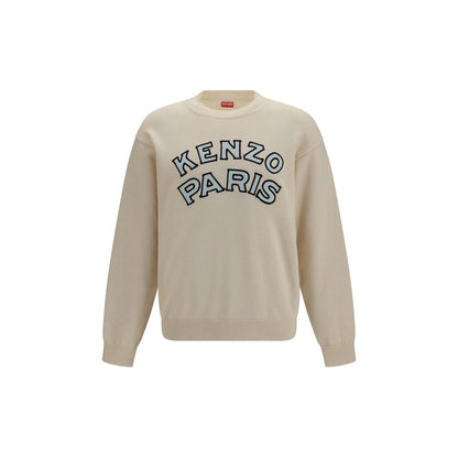 Kenzo Beige Wool Ovis Aries Sweatshirt
