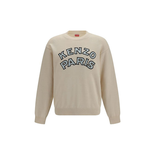 Kenzo Beige Wool Ovis Aries Sweatshirt