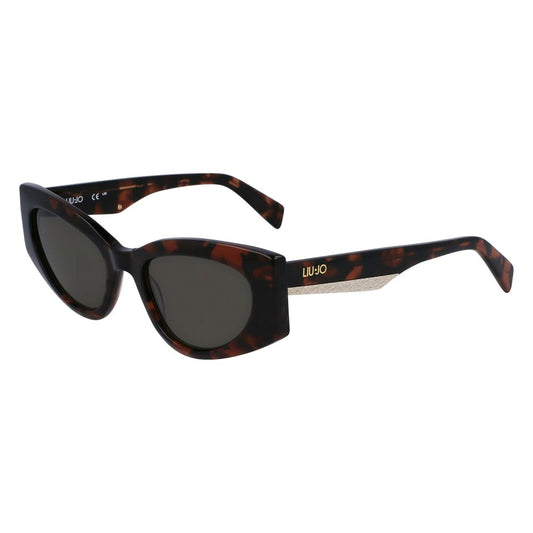 Liu Jo Women's Brown Acetate Sunglasses – 52mm