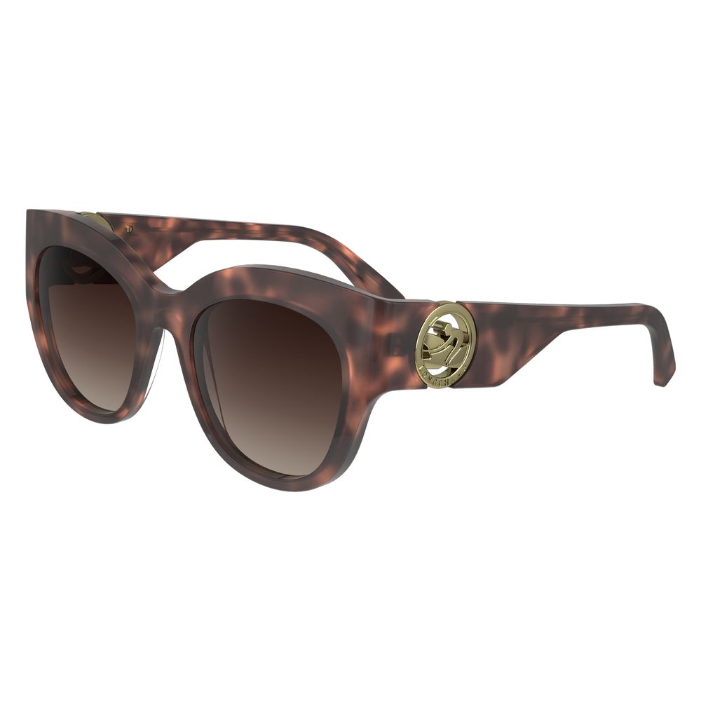 Longchamp Women’s Brown Acetate Sunglasses – 52mm
