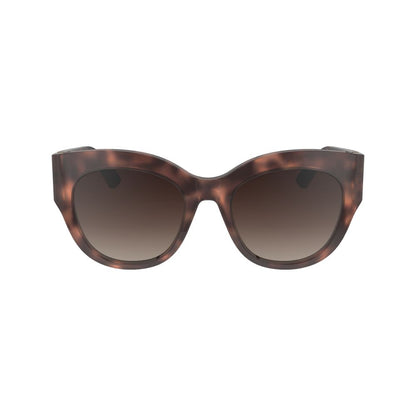 Longchamp Women’s Brown Acetate Sunglasses – 52mm