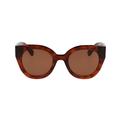 Longchamp Women’s Brown Acetate Sunglasses – 49mm