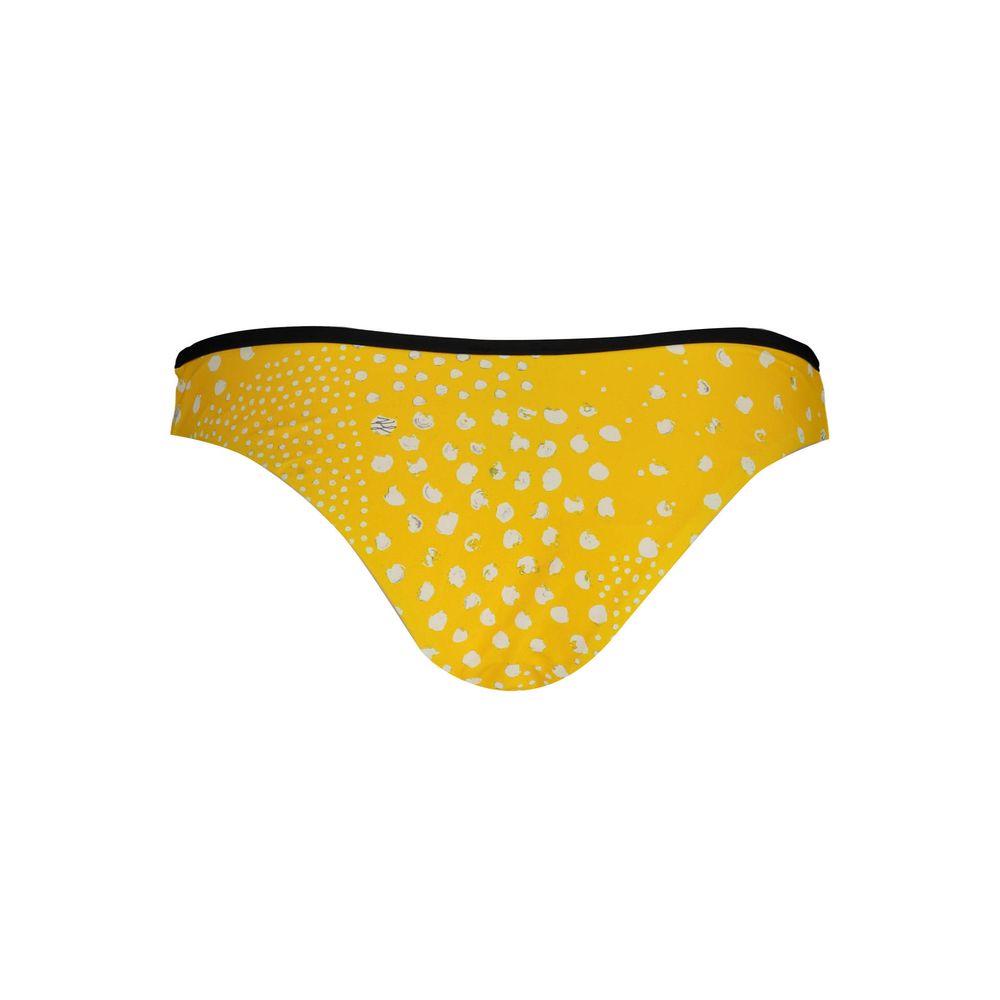 Karl Lagerfeld Giallo Poliammide Women Swim Brief - Yellow