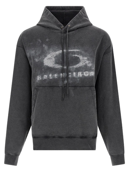 Balenciaga Bicolor Cotton Sweatshirt