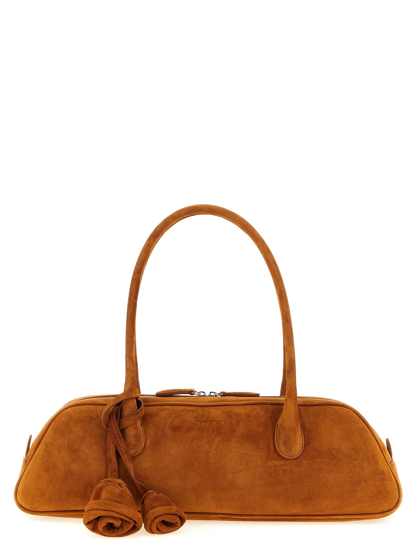 Magda Butrym Brown Calfskin Brigette Shoulder Bag