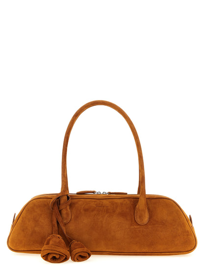 Magda Butrym Brown Calfskin Brigette Shoulder Bag