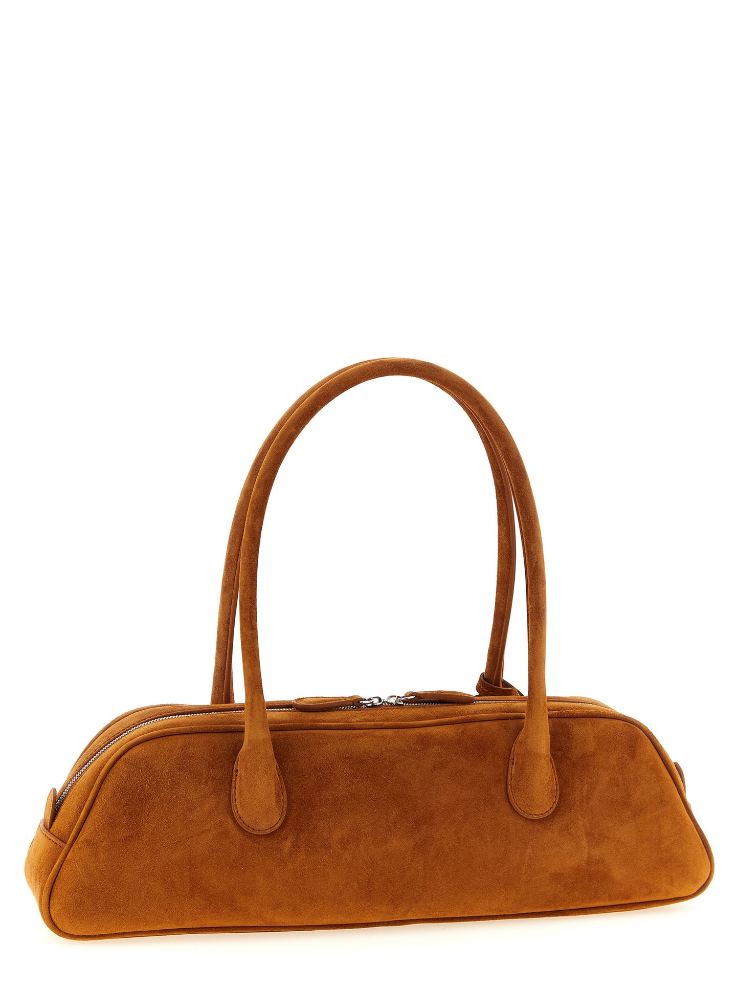 Magda Butrym Brown Calfskin Brigette Shoulder Bag
