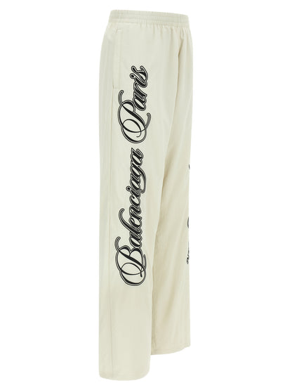 Balenciaga Multicolor Polyamide Reversible Athletic Pants