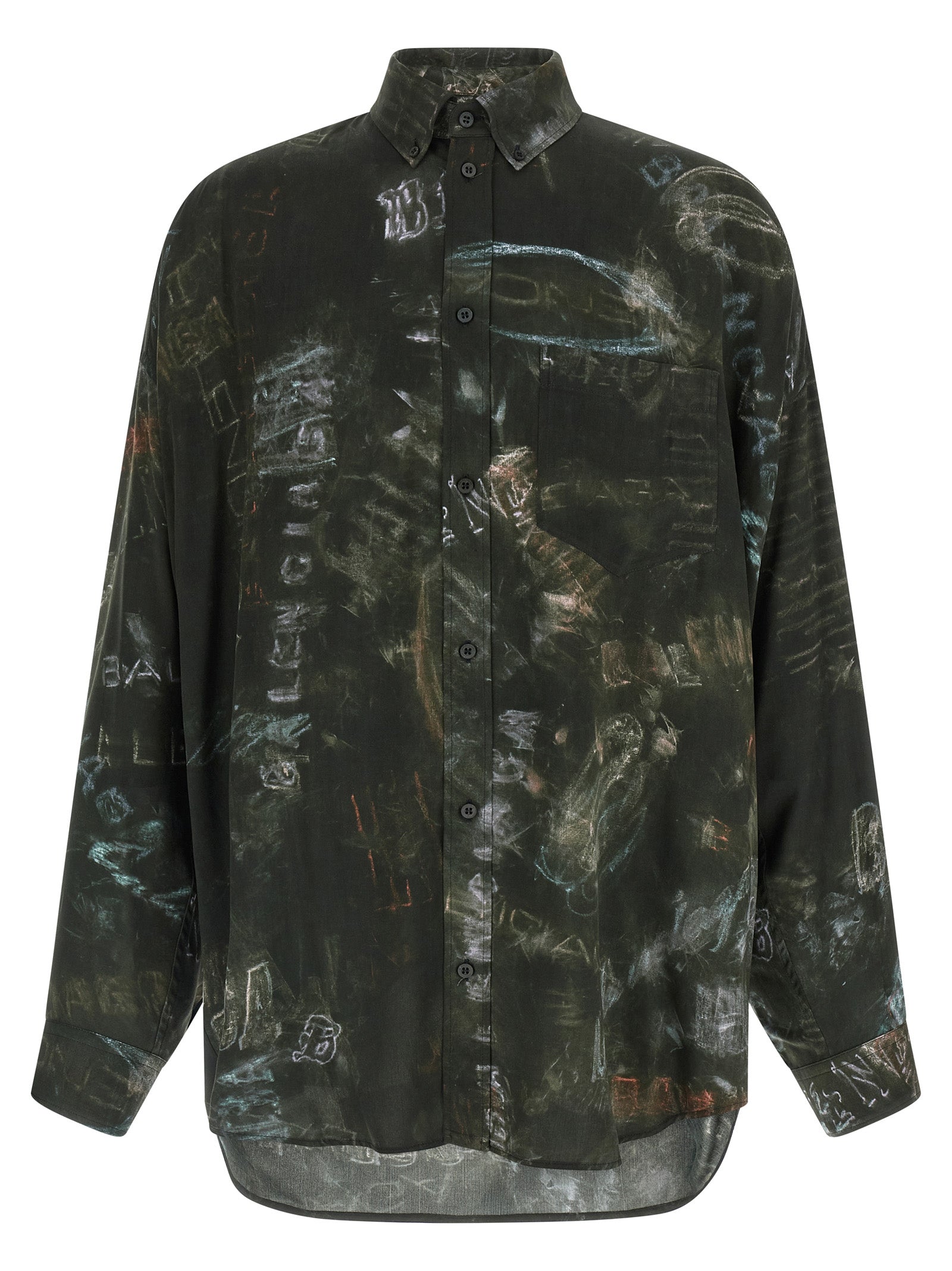 Balenciaga Cocoon Black Viscose Blouse