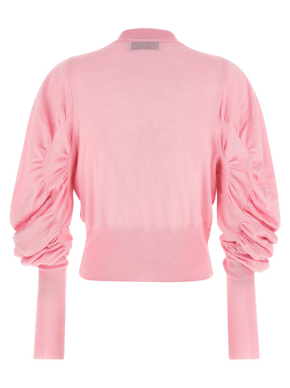 Vivienne Westwood Eli Multicolor Wool Cardigan Pink M