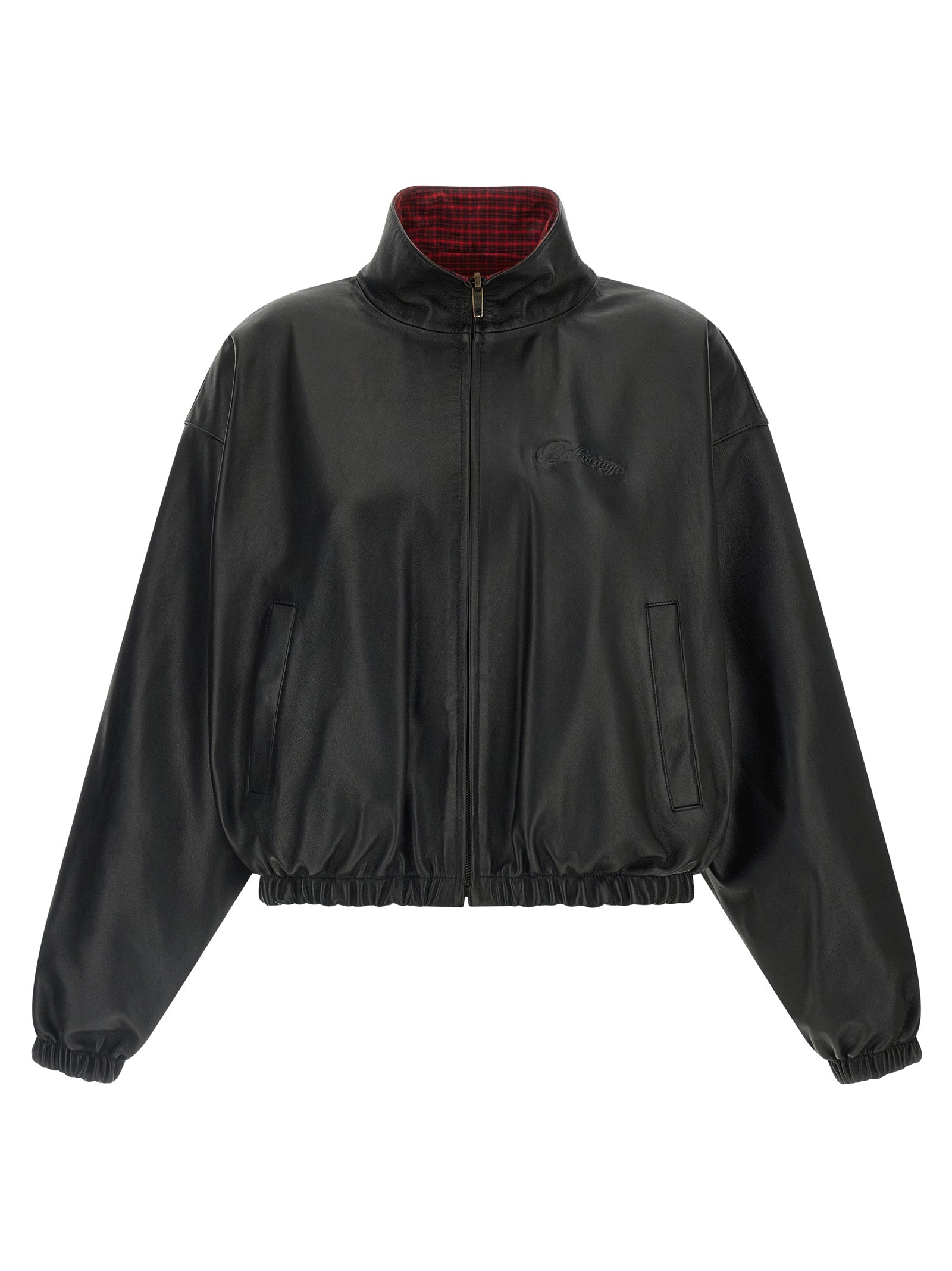 Balenciaga Reversible Black Lamb Leather Jacket
