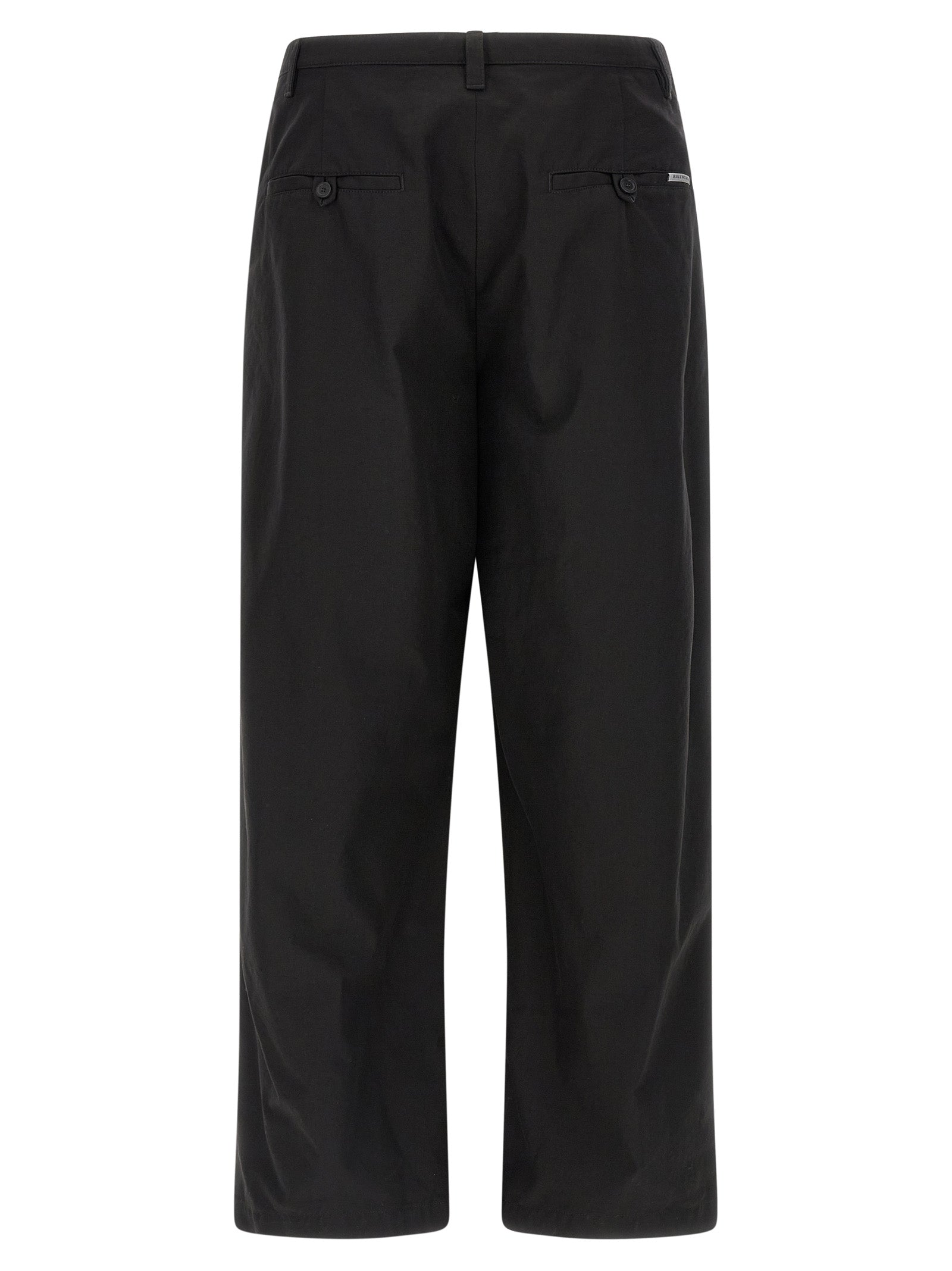 Balenciaga Black Chino Cotton Pants