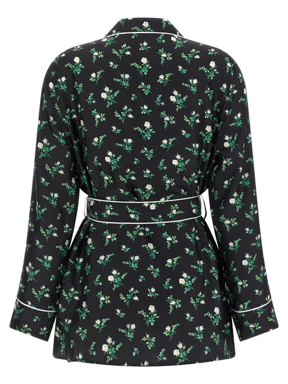 Dolce & Gabbana Black Silk Blouse