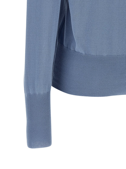 Vivienne Westwood Blue Cotton Cardigan