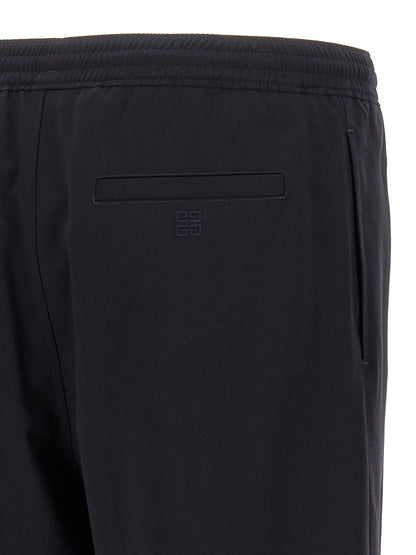 Givenchy Blue Elastane Bermuda Shorts