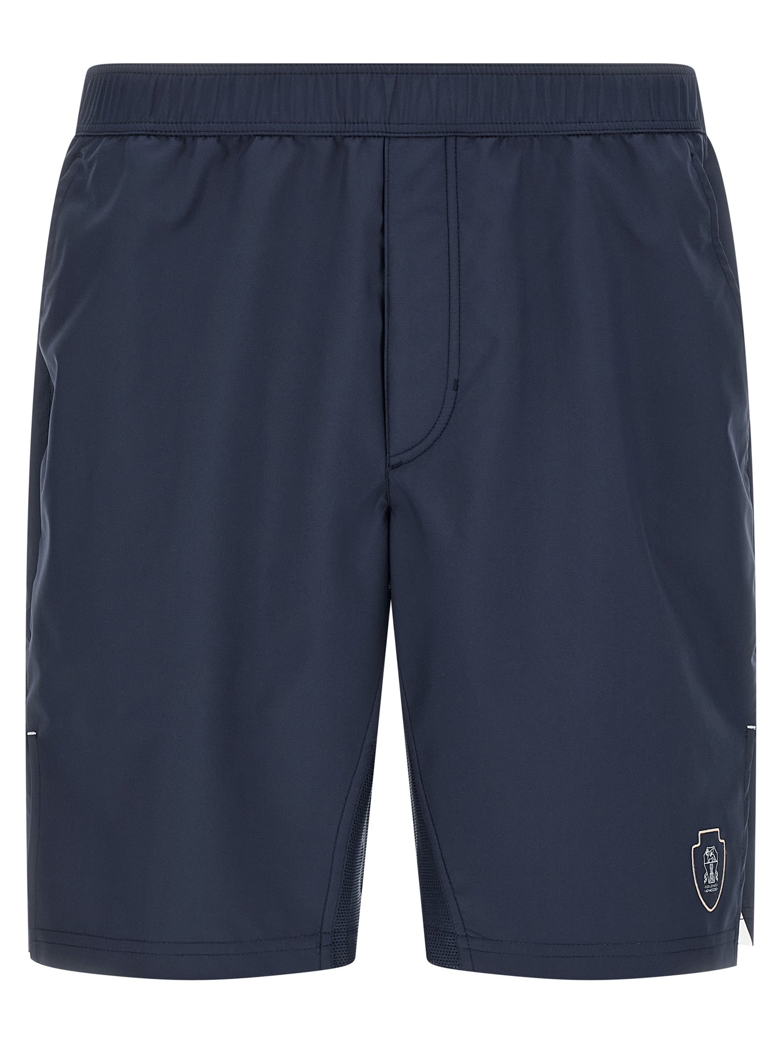 Brunello Cucinelli Blue Polyester Bermuda Shorts - 3XL