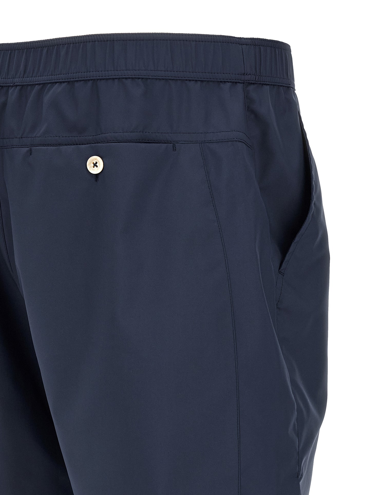 Brunello Cucinelli Blue Polyester Bermuda Shorts - 3XL