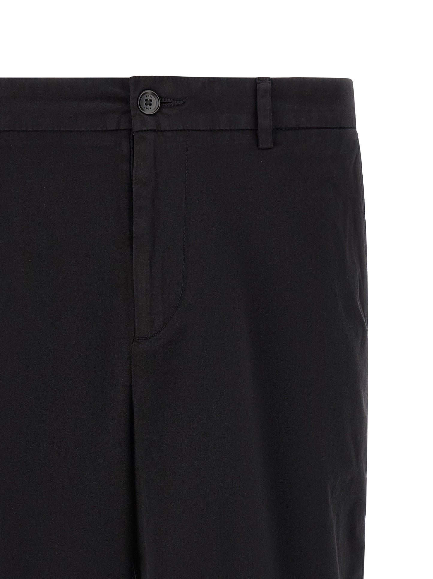 Hugo Boss Black Cotton Bermuda Shorts