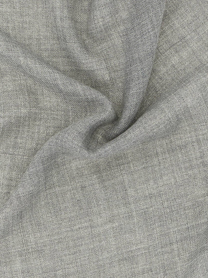 Brunello Cucinelli Gray Virgin Wool and Silk Scarf