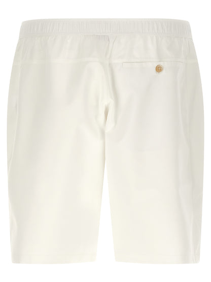 Brunello Cucinelli White Polyester Bermuda Shorts - XXL