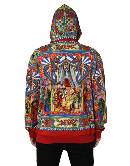 Dolce & Gabbana Chinese Palace of Palermo Dragon Dynasty Print Runway Hoodie