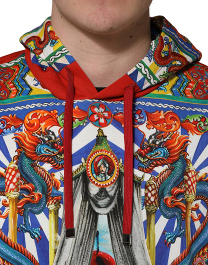 Dolce & Gabbana Chinese Palace of Palermo Dragon Dynasty Print Runway Hoodie