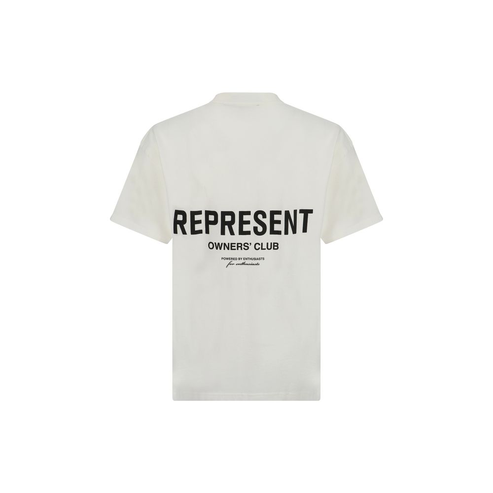 White Cotton T-Shirt by Represent