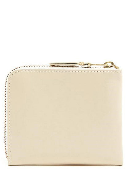 Comme Des Garçons Classic Line Beige Cowhide Cardholder