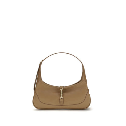 Gucci Beige Calf Leather Medium Jackie Slim Shoulder Bag