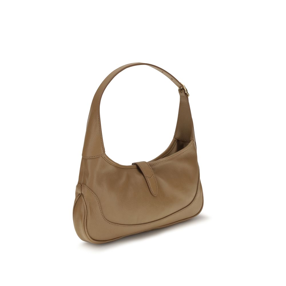 Gucci Beige Calf Leather Medium Jackie Slim Shoulder Bag