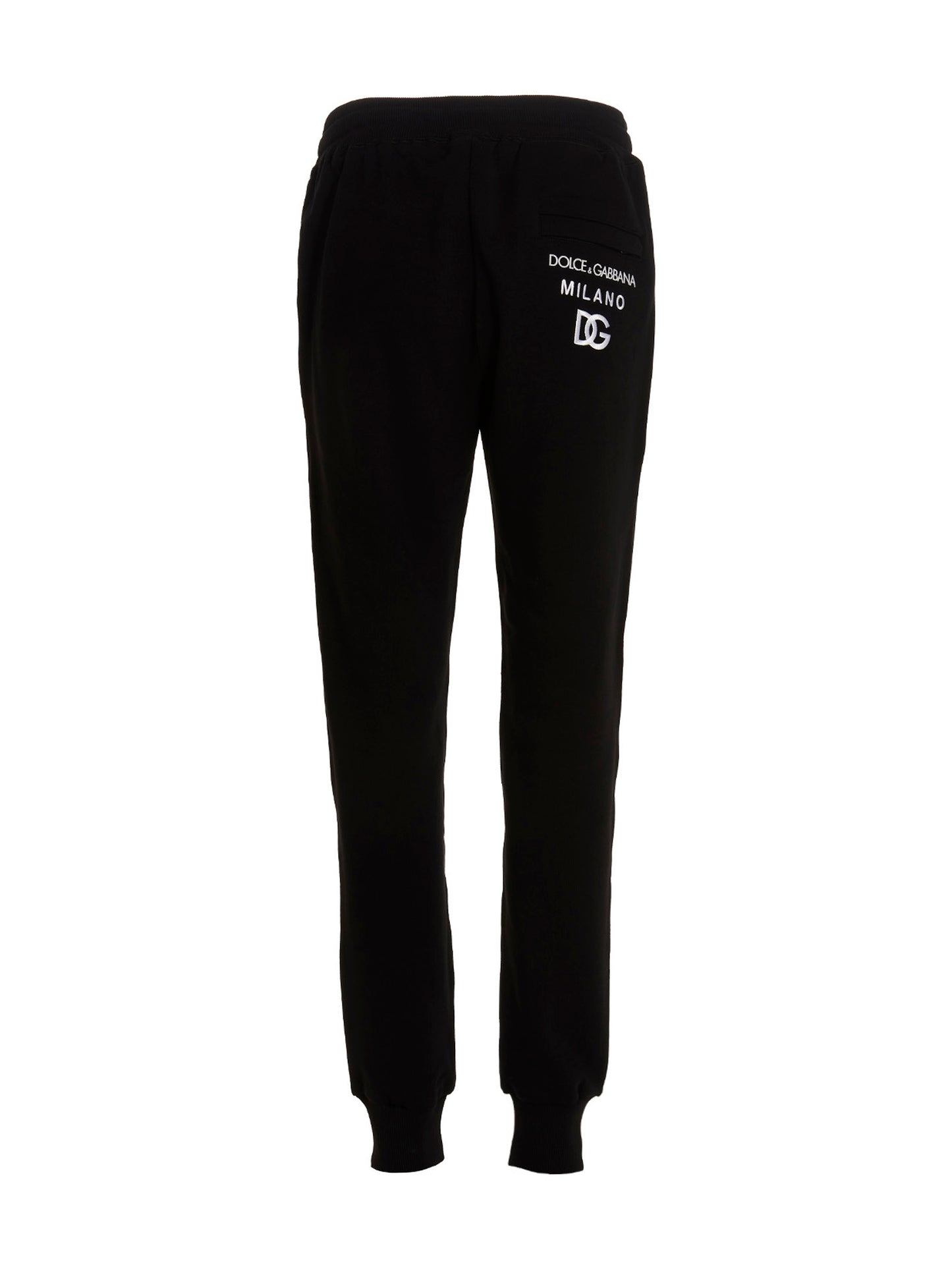 Dolce & Gabbana Black Cotton Joggers