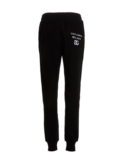 Dolce & Gabbana Black Cotton Joggers
