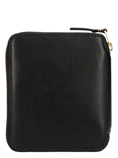 Comme Des Garçons Black Calfskin Wallet ‘Arecalf – SA2100’
