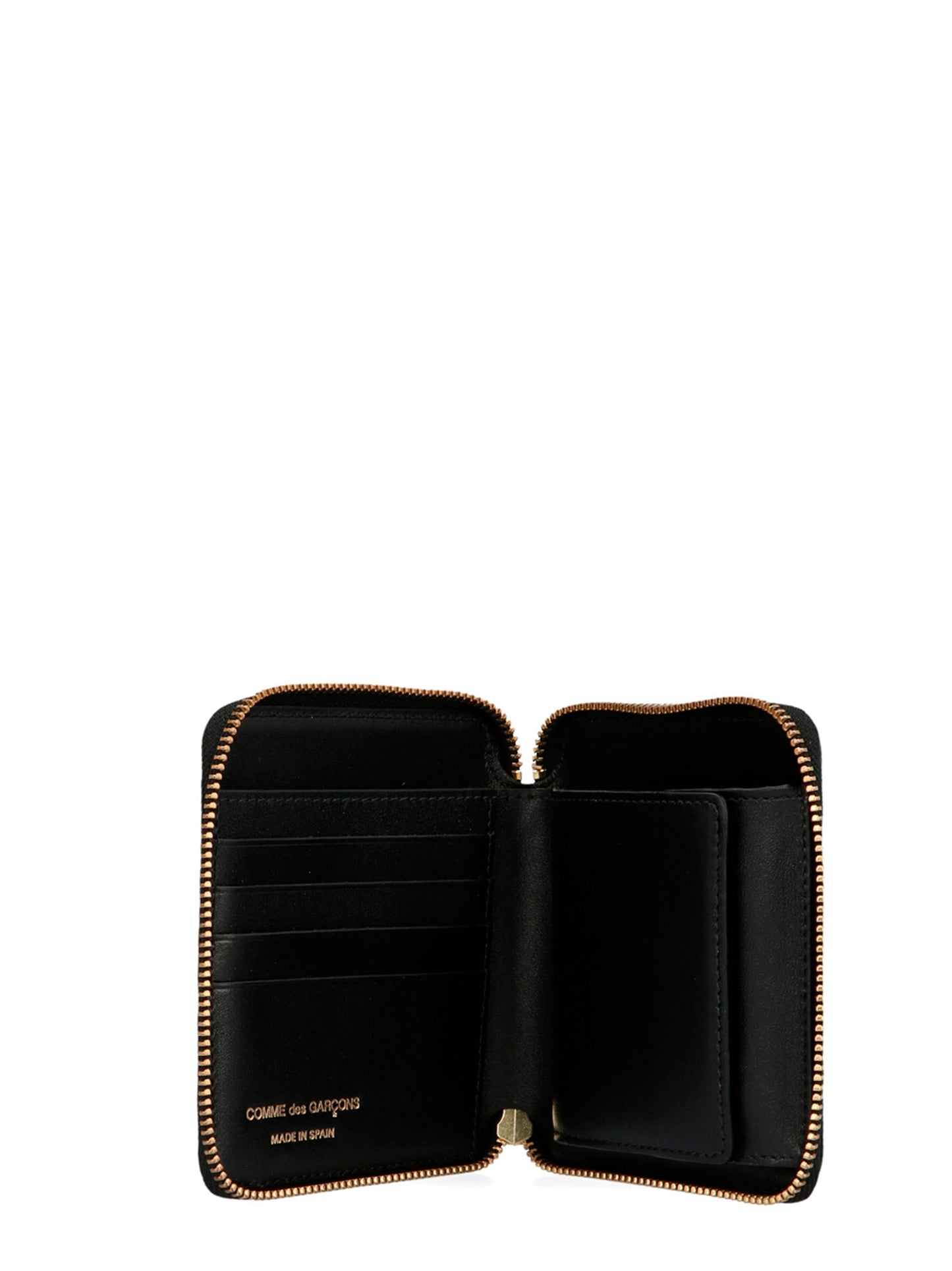 Comme Des Garçons Black Calfskin Wallet ‘Arecalf – SA2100’